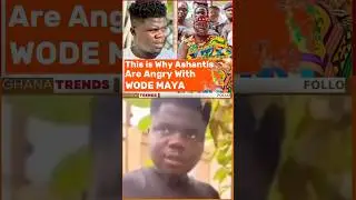 Wode Maya Ghana 's Popular Youtuber Infuriates Ashantis with Slavery Comments #shorts