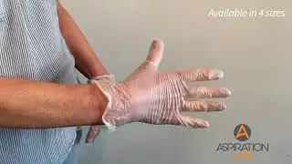 Clear Powder Free Vinyl Gloves AQL1.5