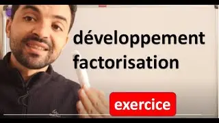Maths Biof 1ère Année Collège : Développement et factorisation /Partie 5 identités