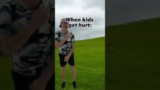 When kids get hurt Vs. When adults get hurt🤣#funny #memes #shorts
