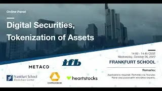 Panel Discussion: Digital Securities and the Tokenization of Assets