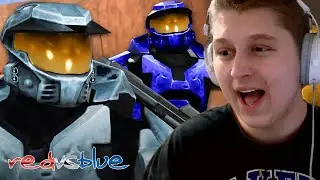 RIP Church! Red VS Blue Season 1 Episodes 6-12 (REACTION)