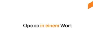 Opacc Jobs - Opacc in einem Wort
