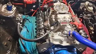 #garage #shopupdate #mustang #torque heads #adjusted #rockers #firstride out #testrun #zoom