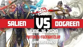Soul Calibur VI || DDGreen vs Salien || Winners Semi-FInals || 06.16.2020