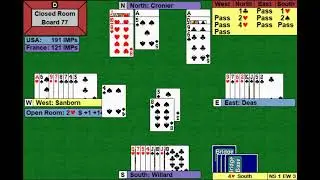 The 15th World Bridge Games 2016 Womens Teams USA vs France 96 Boards