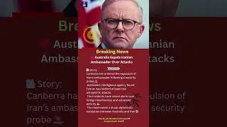 🇦🇺 Intelligence Links Tehran to Antisemitic Incidents | #australia  #news #global #update