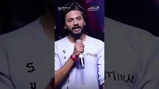 Super Hero Teja Sajja About Shreyas Media | Mirai Pre-Release Event | Teja Sajja | Shreyas Media