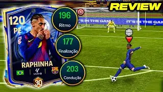 😱🇧🇷RAPHINHA 115 TOTY VALE A PENA? REVIEW COMPLETA NA GAMEPLAY!