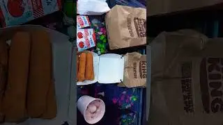 Burger king veggie strips 😋 #burgerking #food #foodlover  #trending #youtubeshorts #shorts