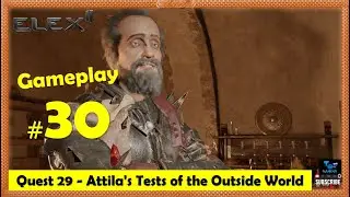 Elex 2 - Аттилас: Испытания внешнего мира | Сражайтесь на арене, исследуйте транквилизатор | Геймплей 30