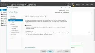 2: Post install AD CS Configuration