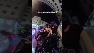 Would a random bikergirl switch bikes with me?👀 #motorbike #motovlog #biker #insta360 #motorcycle