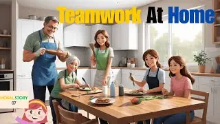 Teamwork At Home Moral story / Moral stories for kids / Best Moral story