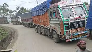 Traffic jams in National Highway 6
