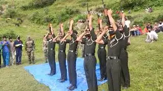 shahid KO salami dete samay Indian Army