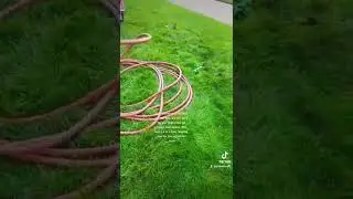 Lefree Expandable Garden Hose 100 ft, Lightweight Rubber Fabric and Triple Layer Latex Core