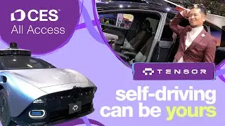 Meet the World&rsquo;s First Personal Robocar | Tensor Auto at CES 2026