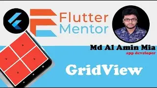 GridView in Flutter || GridView in Flutter Bangla || Bangla GridView flutter || GridView tutorial