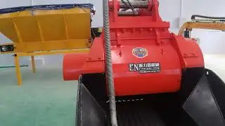 200 excavator jaw crusher bucket extrusion crusher excavator crusher bucket concrete block crusher