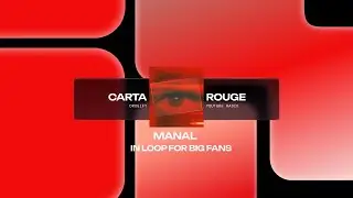 CARTA ROUGE - MANAL'S 2025 BEST HITS (In loop / En boucle for big fans)