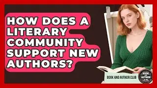 How Does a Literary Community Support New Authors? | Book and Author Club News