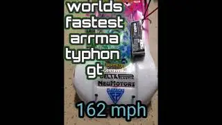 Arrma typhon gt   (worlds fastest) rc speedrun flopack cappacks the best of the best