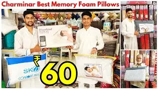 Cheapest Hyderabad Handlooms Market | Best memory foam pillow for better sleep | #onlineshopping