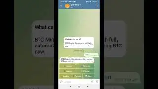 Free Bitcoin mining in Telegram/ No investment #shorts #bitcoin #miningbitcoin