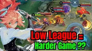 hyper carry fanny ( why it's so hard on low league than higer leauge? )