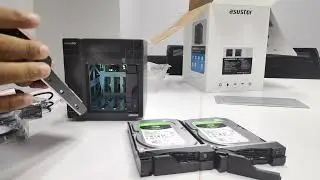 Unboxing & Install Asustor AS6604T NAS Storage. Asustor Bangla Tutorial.