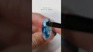 大理石ネイル how to やり方 天然石ネイル #nailart #nails  #ネイル