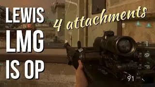 CoD:WW2 Lewis LMG is OP  | MUST Try Class Setup