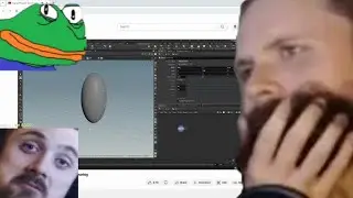 Forsen reacts to Using Houdini To Simulate Paint Smearing