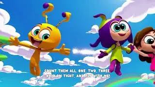 Rainbow Balloon Adventure | Fun & Interactive Kids Song | Learn Counting & Colors
