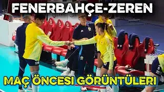 🟡Fenerbahçe-Zeren🟣 Maç Öncesi Isınma Görüntüleri #volleyball #melissavargas #fenerbahçe #warmup