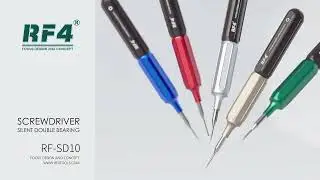RF4 new innovative design of double bearing decompression high hardness screwdriver