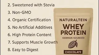 Top 10 Reasons Why Naturaltein Whey Protein Is One of the Best Natural Supplements