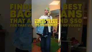 the top 3 best affordable wide leg baggy jeans to get around $50 right now instead of jnco jeans.