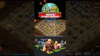 The Last Chance Qualifier Challenge || EASILY 3 STAR THE BASE || CLASH OF CLANS # short