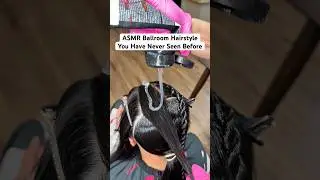 How Do Y&rsquo;all Like Her Hair Transformation? #asmr #hairtok #hairstyle #braidmaids #satisfying