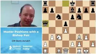 Master Positions with a Bishop Pair - GM Boris Avrukh