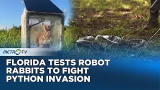 Robot Rabbits Deployed to Hunt Burmese Pythons in Florida Everglades