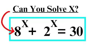 Can you solve Math Olympiad Algebraic Exponential Equations? | Easy simplification Algebra Solutions