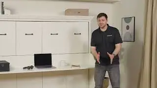 Adonis Queen Murphy Bed with Desk Product Video