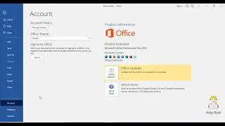 Lecture #2 Backstage View in MS Word | How to Use Backstage View in Microsoft Word 2019