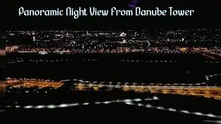 Danube tower Vienna Night View