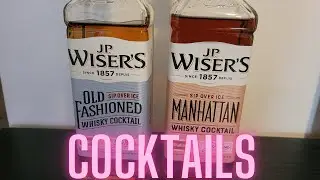 Trying some J.P. Wiser's Cocktails