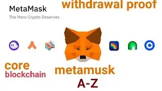 #CORE coin withdrawal proof in metamusk blockchain wellet.....web3 tacnology..