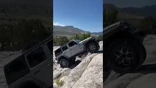 Little Moab is always fun 😁 #jeep #wrangler #rubicon #offroad #offroading #4x4